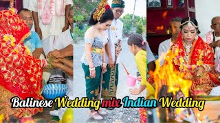 Balinese Wedding mix Indian Wedding