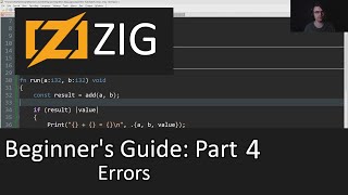 Beginner's Guide to Zig Part 4 - Errors