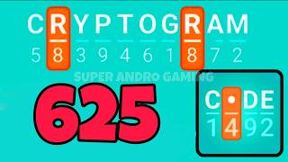CRYPTOGRAM 625