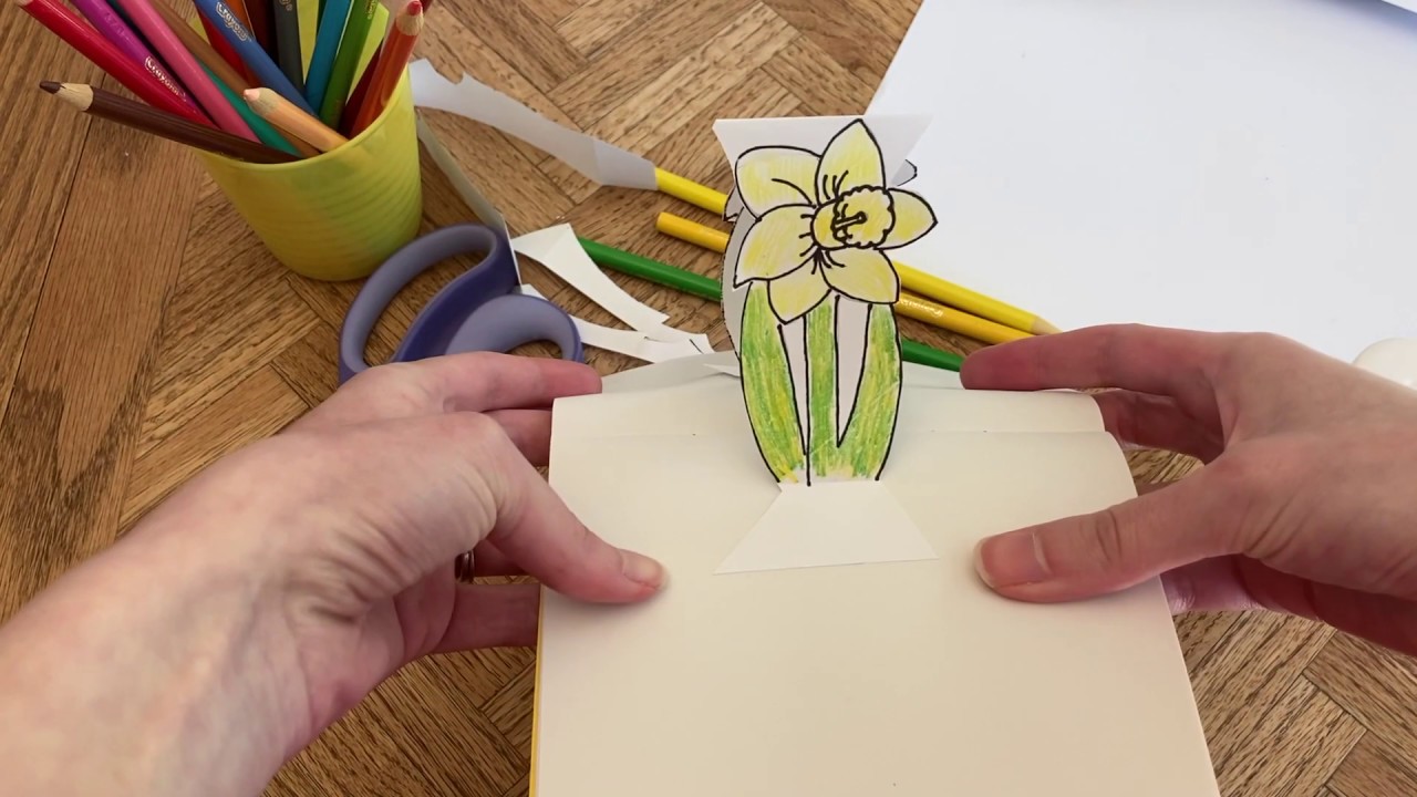 How To Make A Pop-Up Book: Make/Do At Home! - YouTube