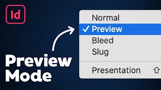 How to Preview in InDesign