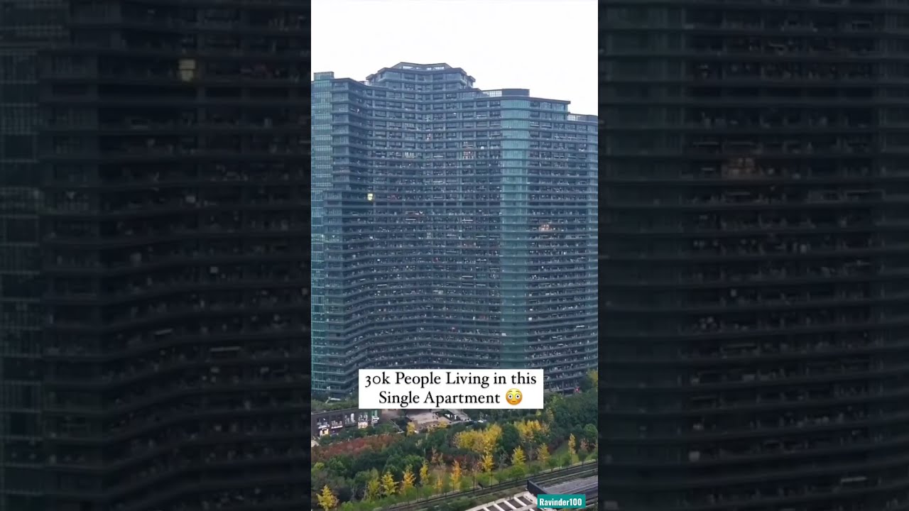 There Are More Than 30k People Living In This Single Apartment Building ...