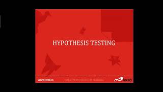 MA8452-STATISTICS AND NUMERICAL METHODS _UNIT 1[Testing hypothesis Part-1]