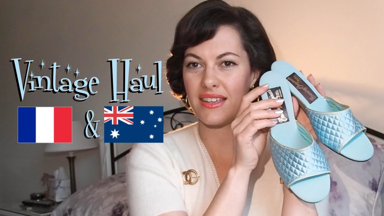 Vintage Haul 1950s Clothing Accessories Youtube