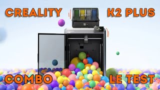 Test Creality K2 Plus Combo (tuto mise en route)