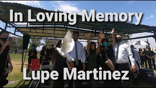 Guadalupe "Lupe" Martinez Funeral Service Tribute