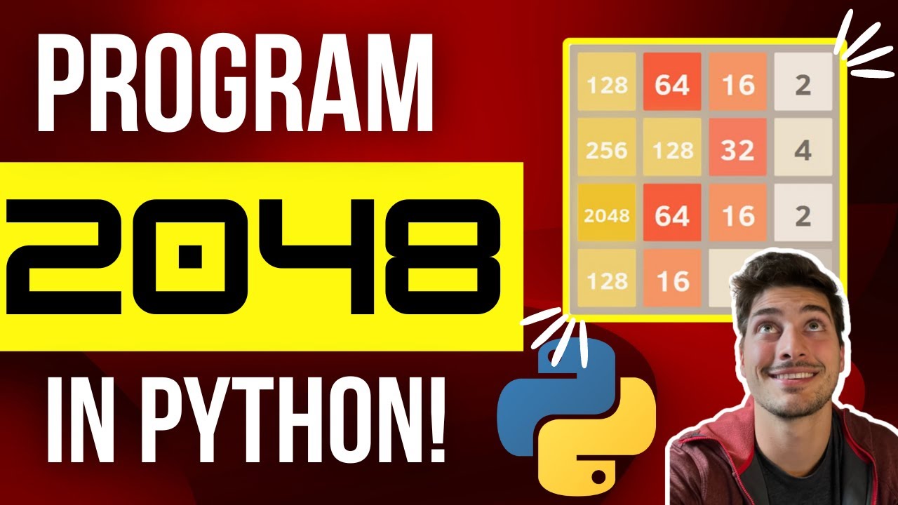 How To Make The Classic 2048 Game In Python Pygame Code Tutorial