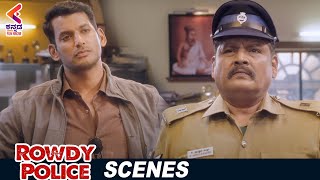 Vishal Warns K S Ravikumar | ROWDY POLICE Kannada Movie | Vishal | Raashi Khanna | Parthiban