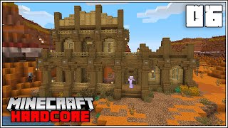 Minecraft Hardcore Let's Play - WESTERN TOWN SPIDER XP FARM!!! - Episode 6