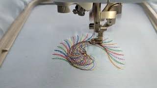 TurtleStitch Embroidery in action