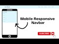 Responsive Navbar Design Using HTML CSS Bootstrap 5