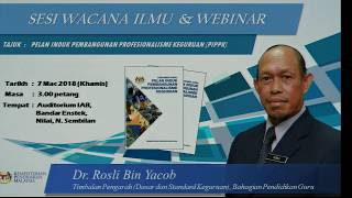 WEBINAR KEMENTERIAN PENDIDIKAN MALAYSIA SIRI1/2019