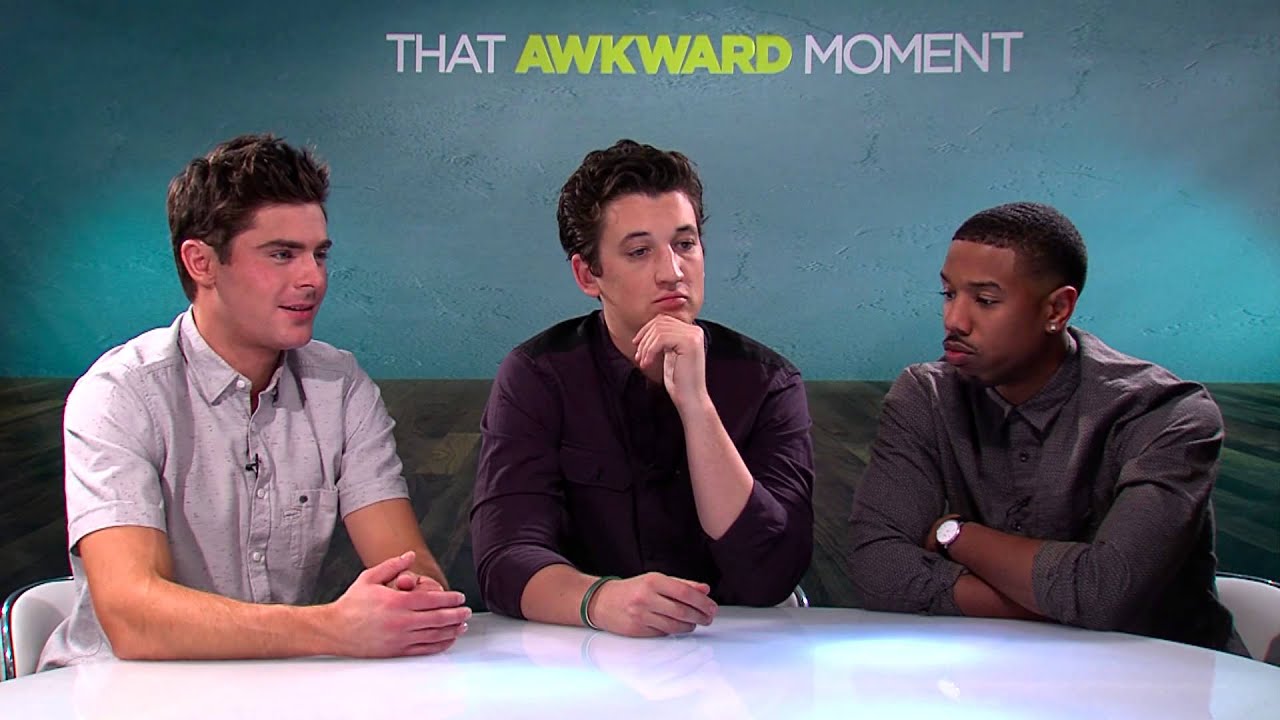 'That Awkward Moment' Stars Zac Efron, Miles Teller & Michael B. Jordan ...