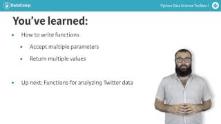 Python tutorial: Basic Ingredients of a Python function