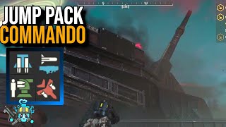 Helldivers 2 - Orbital Cannon Jump pack + Commando combo (All clear, Solo, Helldive) w/ commentary