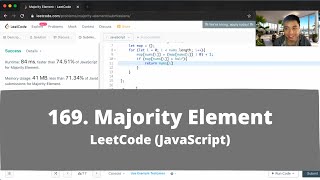 How to Solve "169 Majority Element" on LeetCode? - Javascript (Hash Table)