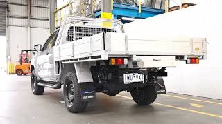 Heavy Duty Aluminium Tray - Toyota Hilux - Fleet Trades