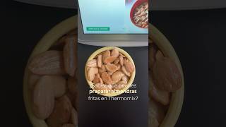 Prepara almendras fritas en #thermomixtm6 #thermomix #recetas