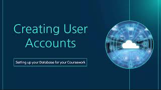 Creating user accounts on the Oracle Autonomous Database