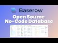 Baserow | Free Open Source No-Code Database