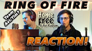 Home Free & Avi Kaplan (Pentatonix) - Ring Of Fire (Johnny Cash cover) FIRST REACTION! (LOVE THIS!)