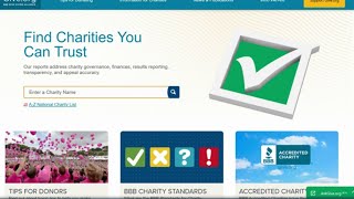 How to avoid scams when giving to charity
