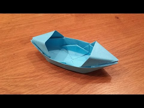 How To Make a Paper Boat That Floats - Origami How To Make a Paper Boat That Floats - Origami