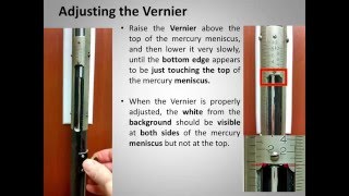 TRU Chemistry Labs: How to use the Mercury Barometer