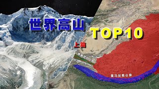 世界十大最高山峰有哪些？跟随三维地图，来一场“说走就走的”世界级高山的“旅行”！