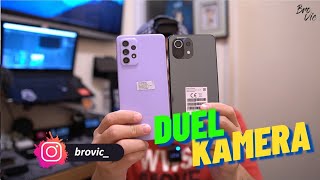 Duel Kamera Samsung A52 vs Xiaomi Mi 11 Lite