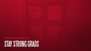 Saints OBA Presents: Stay Strong Grads – Conor Trainor '07