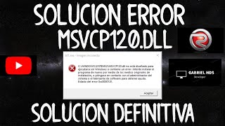 Error falta msvcp120.dll para pc en Windows (7,8,10) SOLUCIÓN DEFINITIVA (RGC)  2020 Fácil Y Rápido