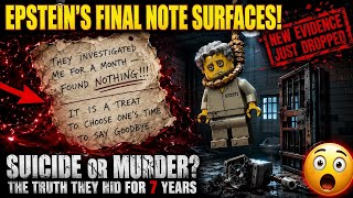 EPSTEIN'S CHILLING FINAL NOTE JUST LEAKED AFTER 7 YEARS – “Found NOTHING!!!”