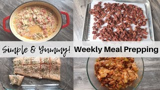 SIMPLE & YUMMY MEAL PREPPING 🍴 EATING AND COOKING AFTER WEIGHT LOSS SURGERY 🍓 VSG