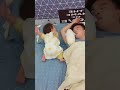 hey~unreliable dad i ll just coax myself to sleep cutebaby funnyvideos shorts baby