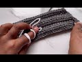 crochet a diagonal tank top tutorial