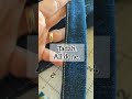 if you don t have denim thread for top stitching try this hack