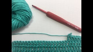 INVISIBLE DECREASE (for double crochet - US terms) / (for treble crochet - UK terms)