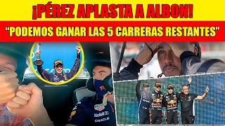 los DATOS que DEMUESTRAN que CHECO es MUY SUPERIOR a ALBON | MARKO: 