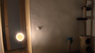 Шаровая молния залетела в квартиру | Ball lightning flew into the apartment