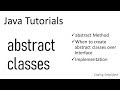 Java Tutorials: abstract classes | abstract Method | Implementation