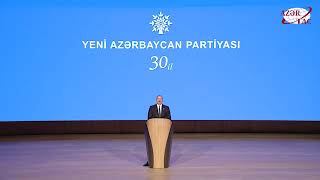 Event to mark 30th anniversary of New Azerbaijan Party was held