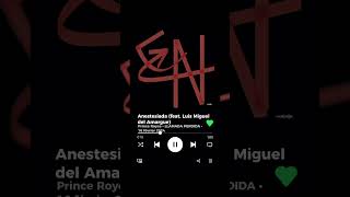 Prince Royce Anestesiada ft.Luis Miguel Del Amargue Audio