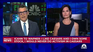 Carl Icahn to CNBC: I like Caesars and I own some stock