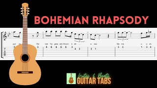 Queen- Bohemian Rhapsody GUITAR TAB