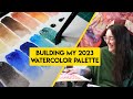 Building a custom Daniel Smith WATERCOLOR palette