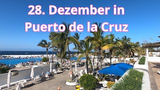 Tenerife - 28.⁠ ⁠December in Puerto de la Cruz: festive atmosphere and crowds