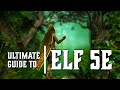 Elf 5e - Races for Dungeons and Dragons