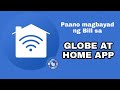 HOW TO PAY GLOBE WIFI BILL THROUGH GLOBE AT HOME APP | Fren Cess