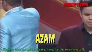 Azam bikin nangis semua orang didalam Studio indosiar